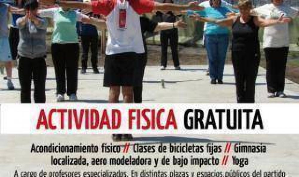 Mor�n saludable: El Municipio implement� un programa gratuito de actividad f�sica