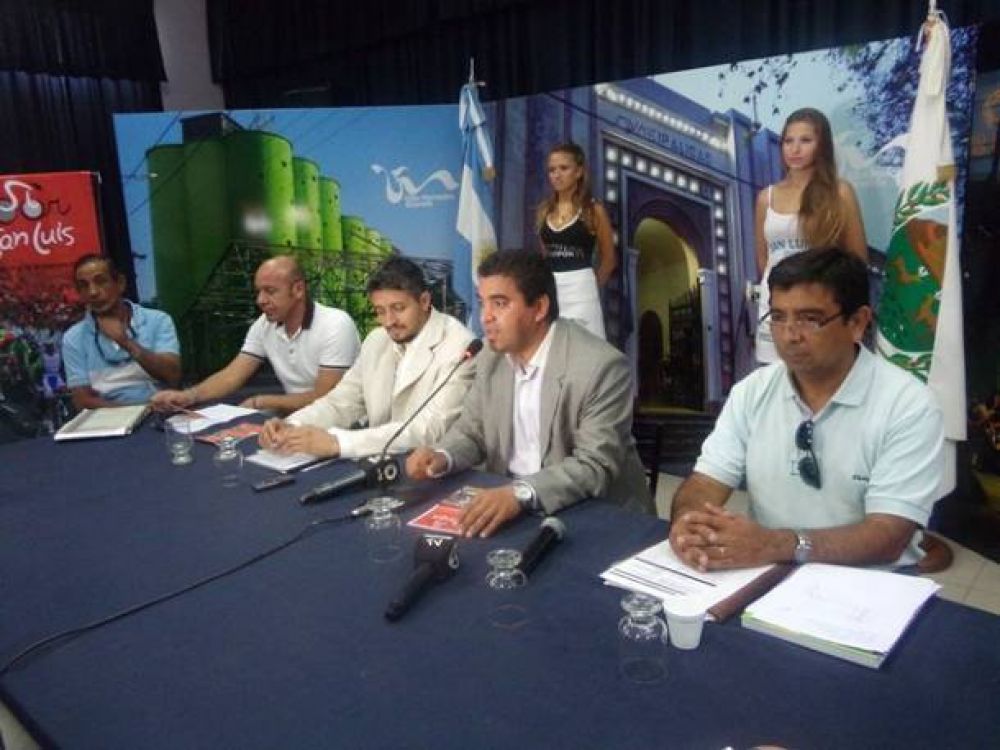 Todo listo en Villa Mercedes para recibir el Tour 2014