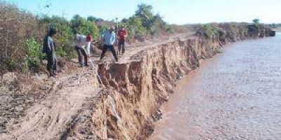 Sin inconvenientes en los r�os Pilcomayo y Bermejo en su etapa de creciente
