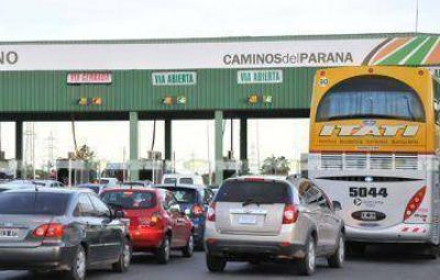 El peaje del puente aumentar� m�s del 33% y la tarifa m�nima llegar� a los $ 4