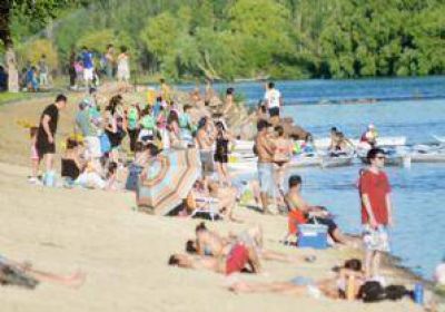 Milagro en el R�o Grande: "Reanimaron" a un joven ba�ista
