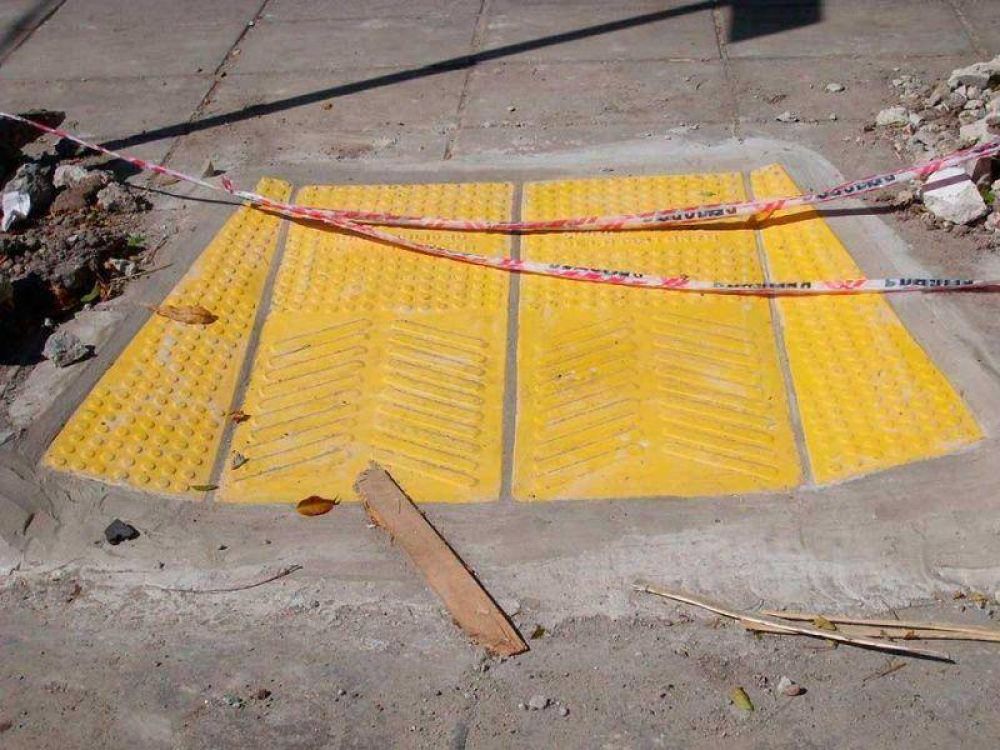 Construir�n rampas de accesibilidad en calle San Mart�n
