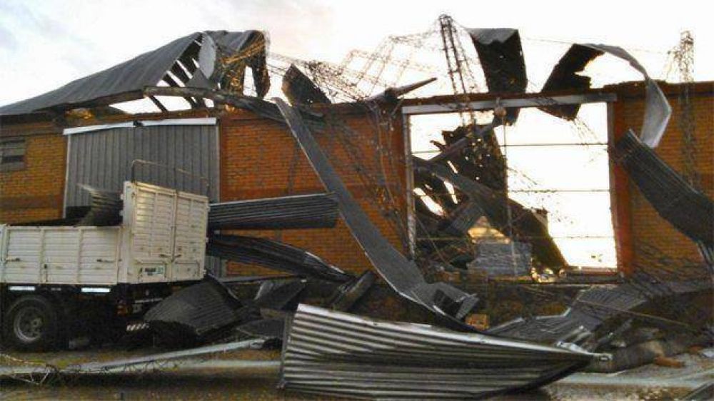 Chajar�: p�rdidas por el tornado duplican el presupuesto municipal	 