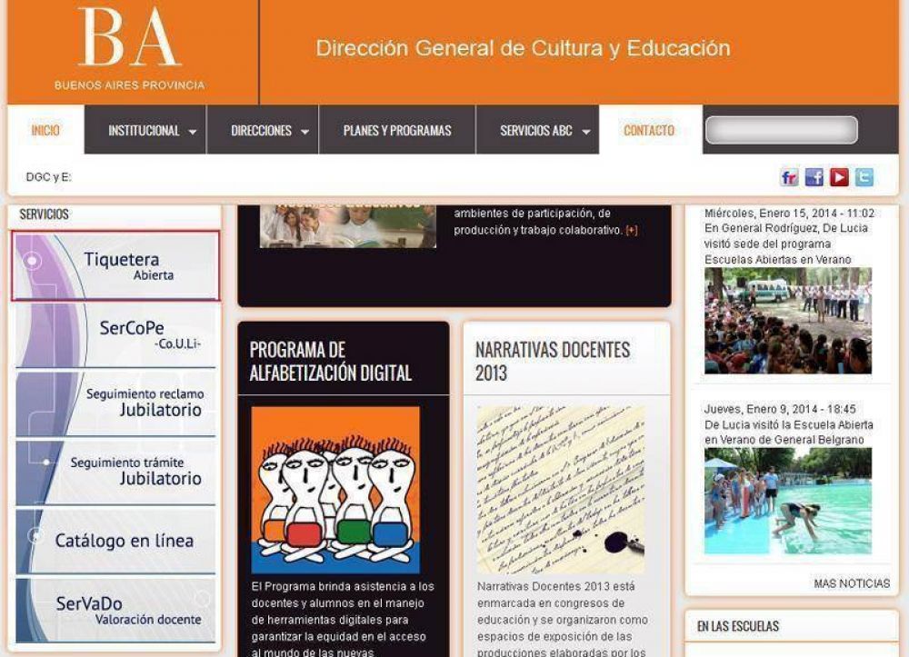 Docentes pueden consultar los cobros por Internet