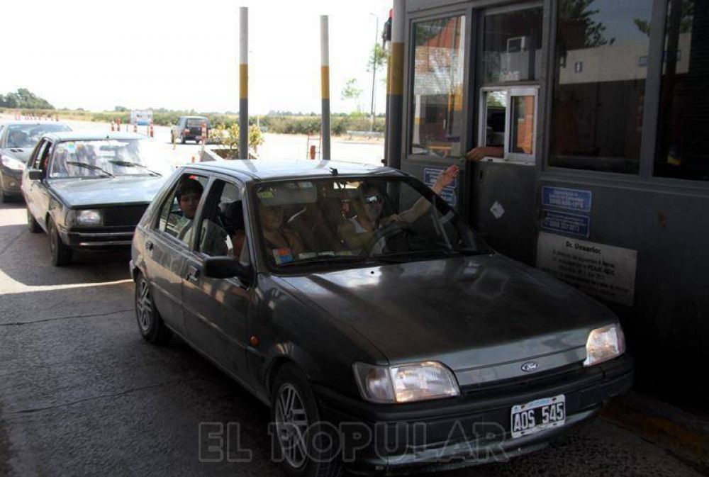 Peajes: desde febrero, en Hinojo se pagar� un 20 por ciento m�s