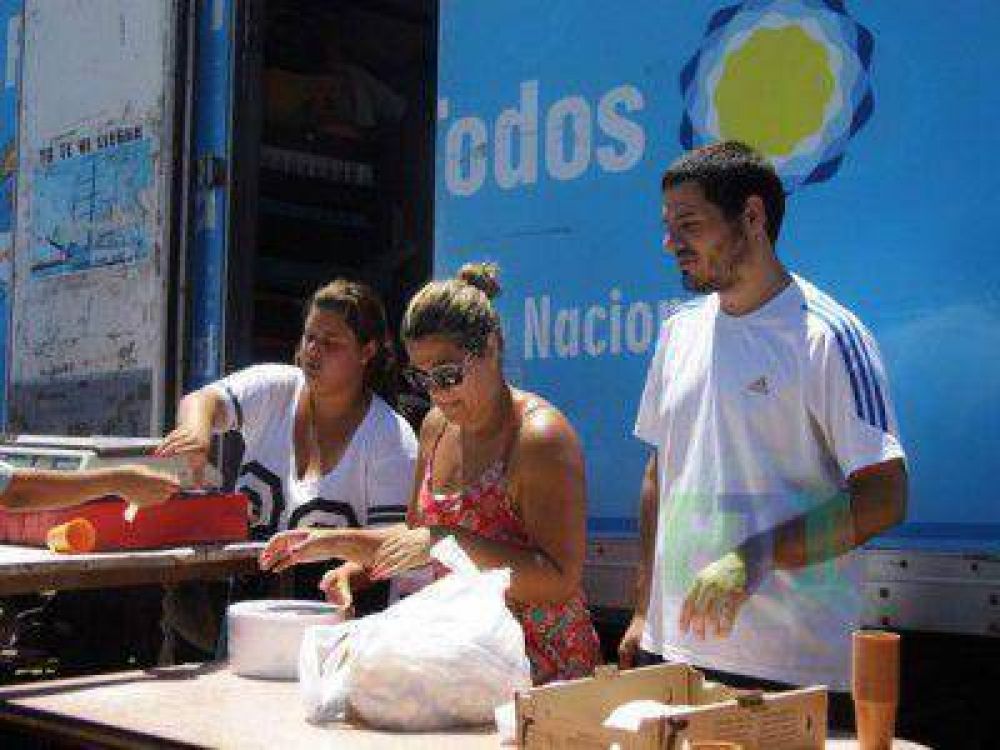 De la mano del FOP, pas� por Baradero Pastas, l�cteos y helados para todos