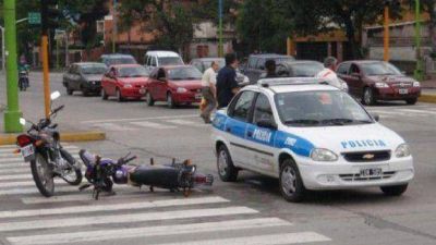 El 70 por ciento de los accidentes viales fueron protagonizados por motos