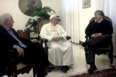Bergoglio recibi� a una delegaci�n del Movimiento Evita