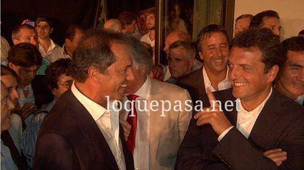 Scioli y Massa juntos en Mar del Plata
