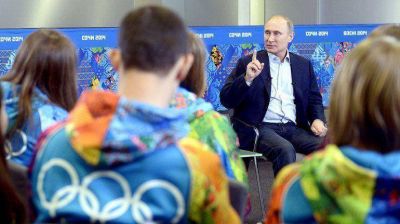 El presidente Putin pide a los gays que "dejen a los ni�os en paz"