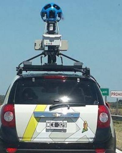 Street View en la ruta 5: los autos de Google pasaron por Bragado