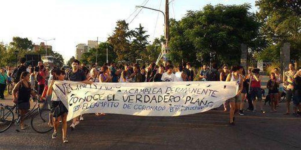 Vecinos de Mart�n Coronado protagonizaron otra jornada de reclamos