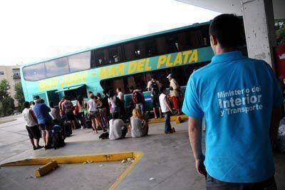 En la terminal de �mnibus se controlan 50 micros por d�a