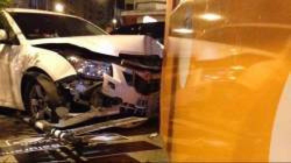 Violenta colisi�n en la madrugada marplatense