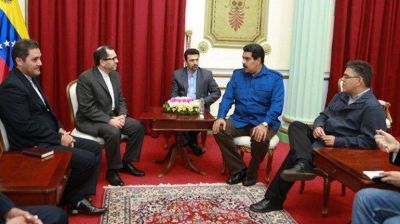 Maduro recibi� al vicecanciller de Rohani para renovar los lazos de cooperaci�n con Ir�n