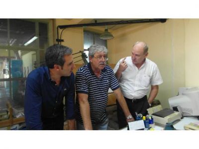 Mart�nez y Eduardo Buzzi estuvieron en San Jorge y pidieron eliminar retenciones al trigo