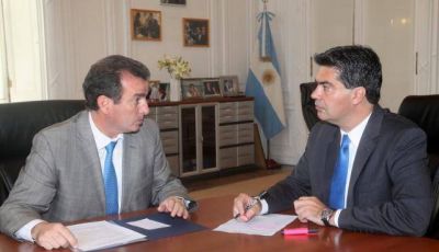 P�rez y Capitanich coordinan agenda de trabajo para Mendoza