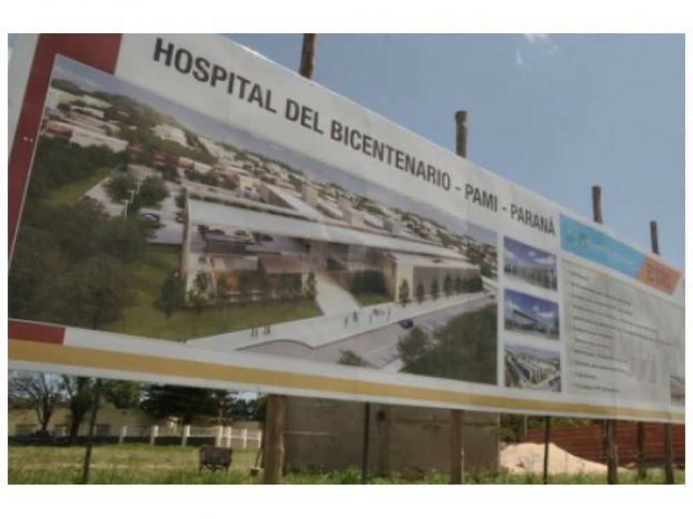 Se ampli� el presupuesto para la obra del nuevo hospital de Paran�