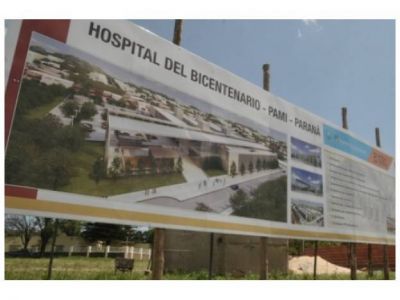 Se ampli� el presupuesto para la obra del nuevo hospital de Paran�