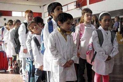 El gobierno porte�o invierte un peso en infraestructura escolar por cada diez que otorga a colegios privados