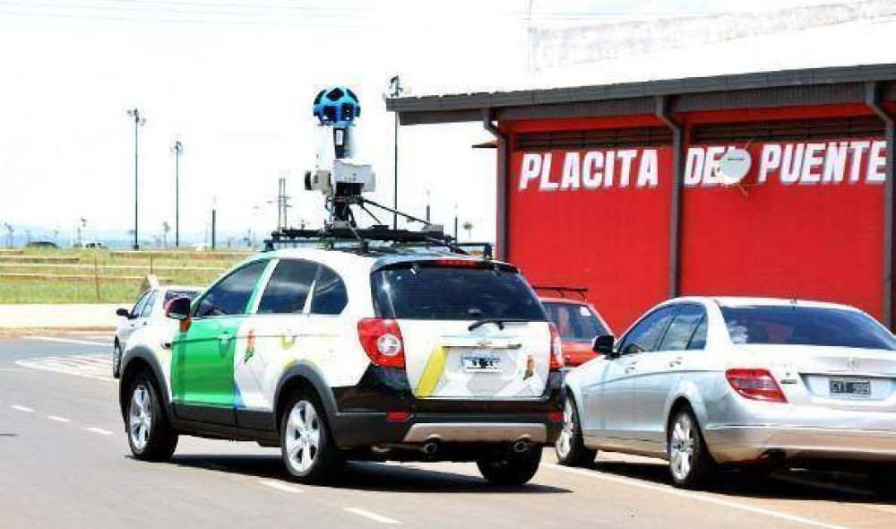 Los autos del Street View llegaron a la capital misionera