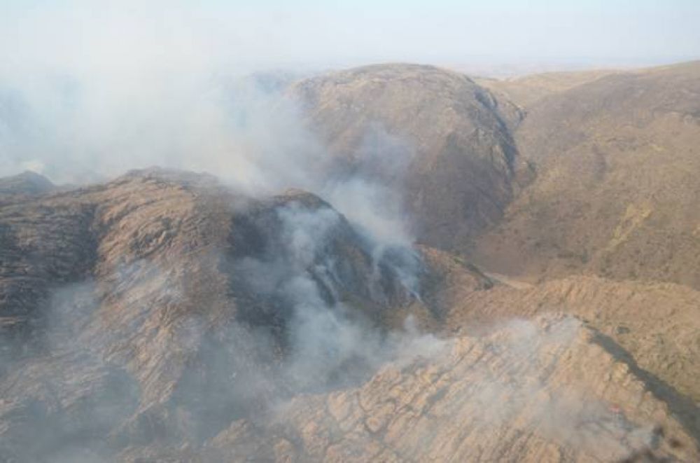 Alertan que el fuerte calor favorece la propagaci�n de los incendios
