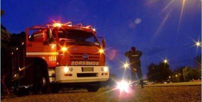 Se derrumb� parte de un edificio en 1� de Mayo al 1.300
