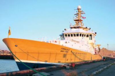 Presentaron la misi�n que realizar� el buque Coriolis II en aguas del Golfo San Jorge