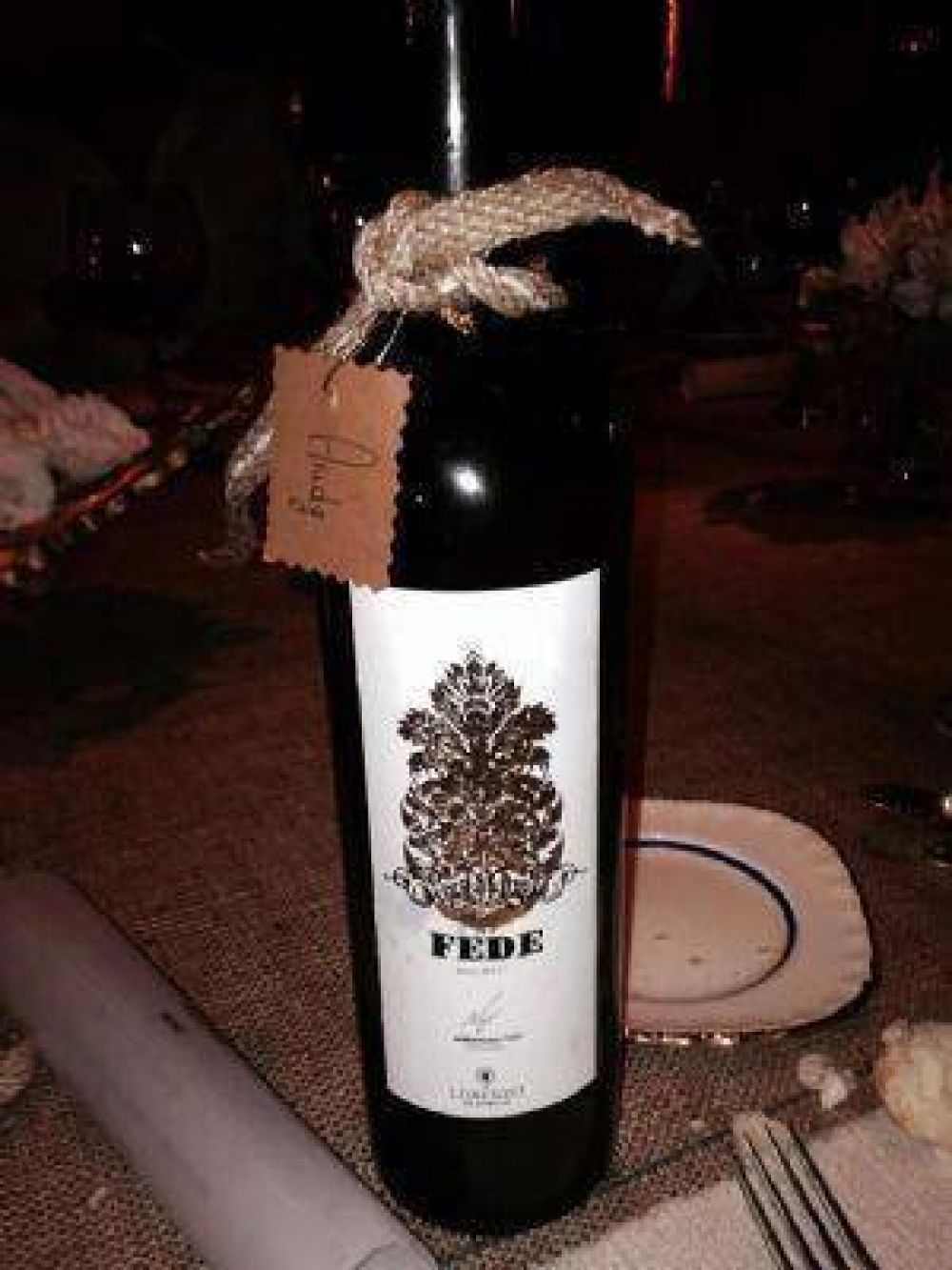 Marcelo Tinelli present� su vino elaborado en Mendoza