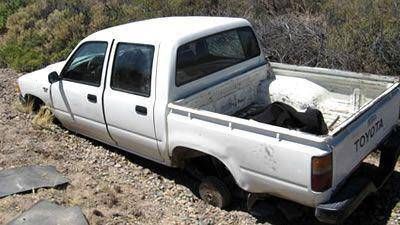 Encuentran camioneta robada del Ministerio de Familia