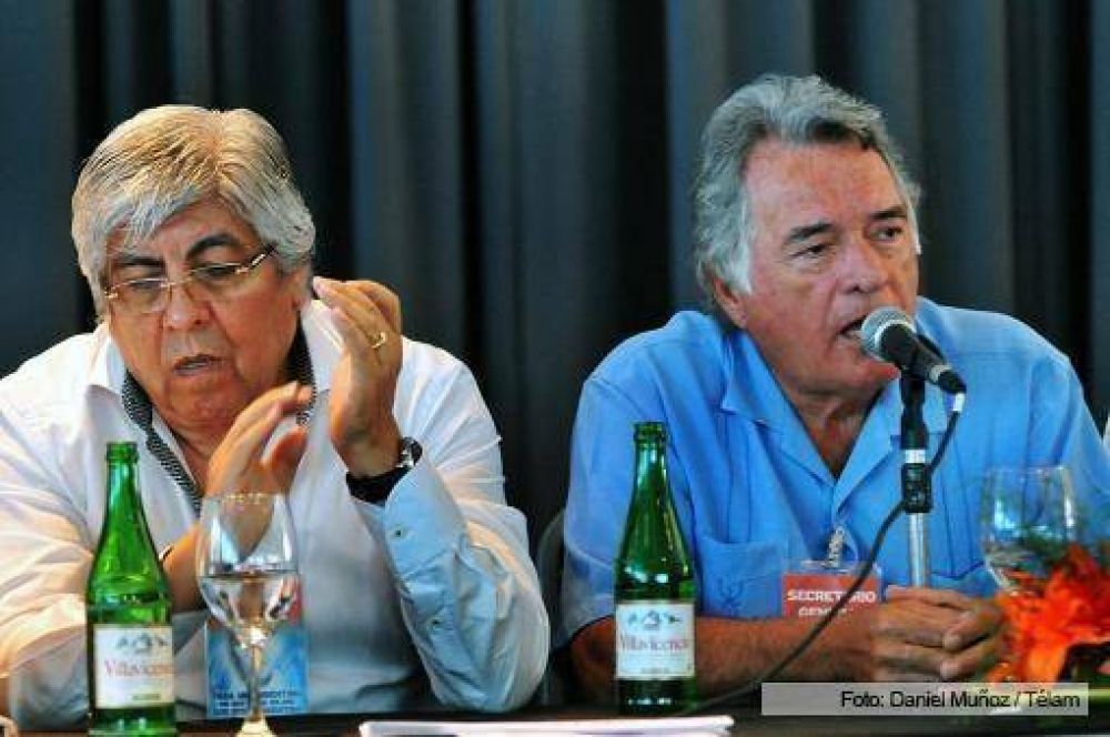 Moyano y Barrionuevo sellaron un pacto de �unidad sindical� en Mar del Plata