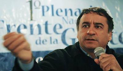 "Barrionuevo es el jefe pol�tico de Moyano", afirm� Edgardo Depetri