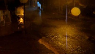 Temporal en la Feliz: barrios inundados y un centenar de evacuados