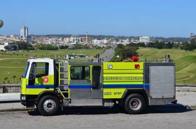 Incendio en Pesquera Giorno: bomberos combatieron el fuego; no se registraron v�ctimas