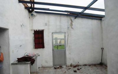El temporal provoc� da�os en viviendas