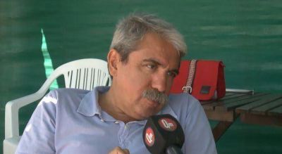 An�bal Fern�ndez avis� que quiere "competir y ganarle a Scioli", aunque, si es el candidato, se encolumnar�