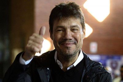 Tinelli fue a Casa Rosada y avanzar�a la negociaci�n por las transmisiones de f�tbol