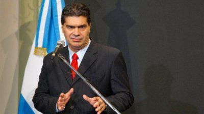 Capitanich: "Los que se quejan del gasto p�blico son los que est�n en contra de la AUH"