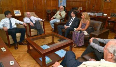 Casamiquela, con la Sociedad Rural