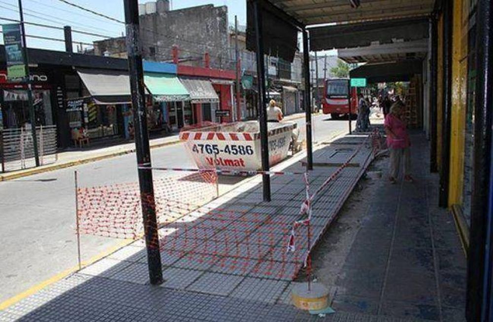 El Municipio realiz� mejoras en el centro comercial de Boulogne