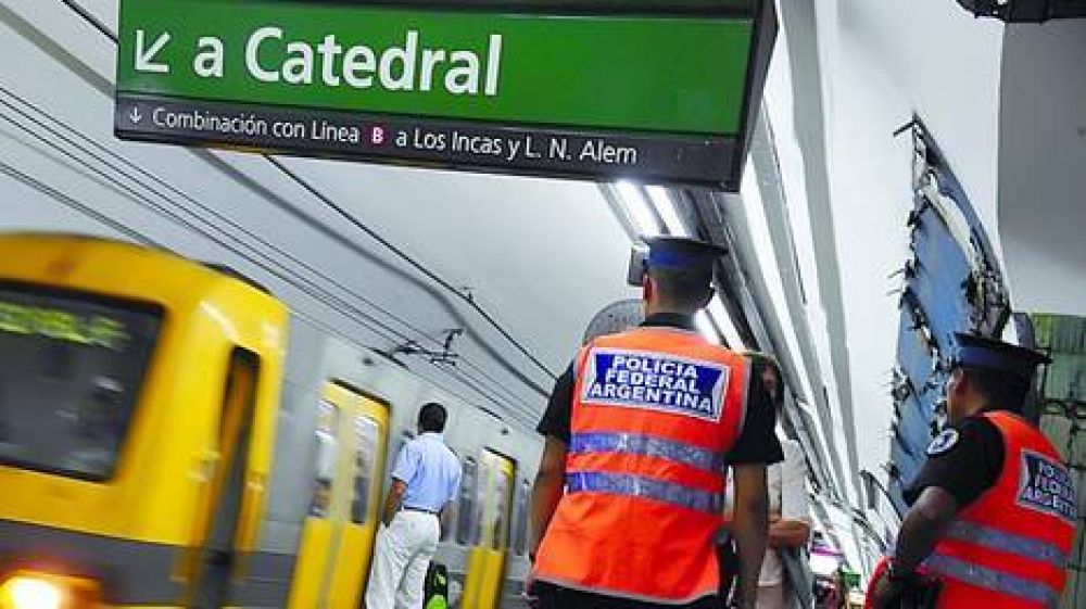 La Metropolitana se har� cargo de la seguridad bajo tierra