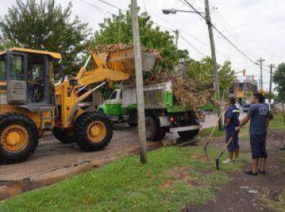 Ayer mismo comenzaron los trabajos tras el temporal