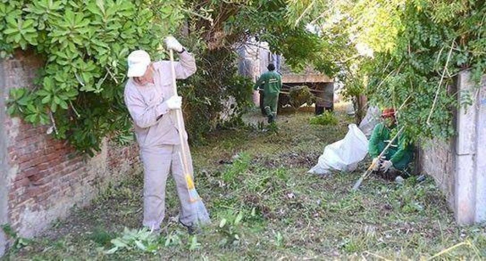 Promueven la limpieza en los barrios