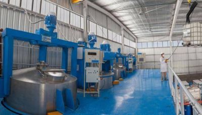 Paclin inaugur� su nueva planta para producir l�tex en C�rdoba