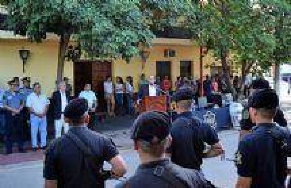 La Regional 5 de la Polic�a ya tiene Divisi�n de Infanter�a, taller propio y Gabinete de Criminal�stica