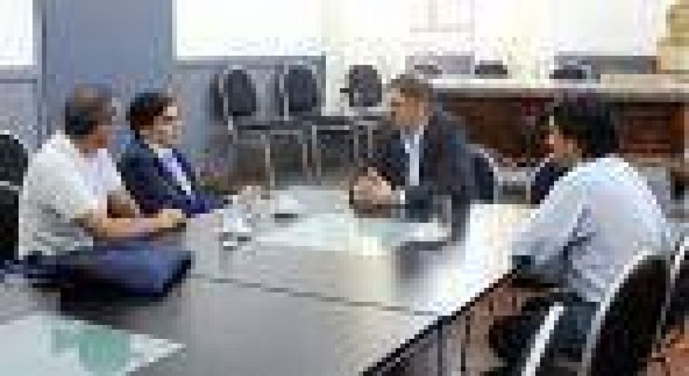 El Intendente Jorge recibi� la visita de la nueva comisi�n de autoridades del Colegio M�dicos de Jujuy