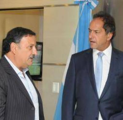 Quintela se mostr� junto al presidenciable Daniel Scioli
