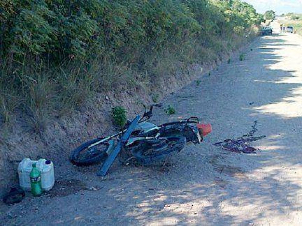 Muri� en el hospital de Paran� uno de los motociclistas accidentados en Victoria