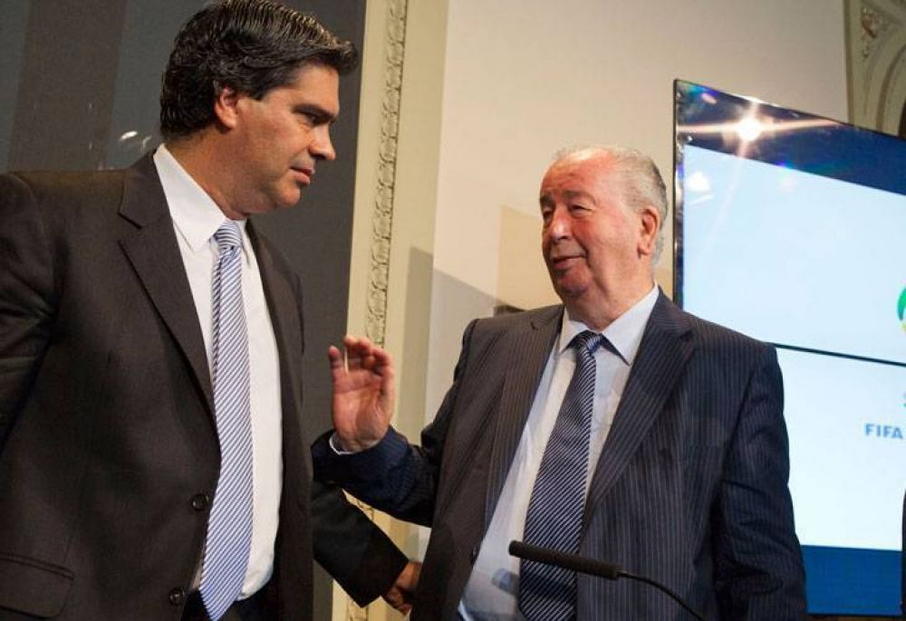 Julio Grondona est� en la Casa Rosada