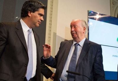 Julio Grondona est� en la Casa Rosada